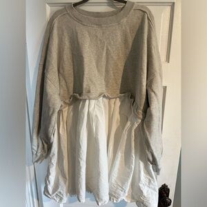 Free people sweatshirt dress